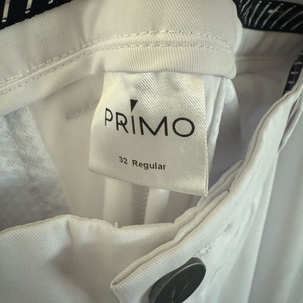 Primo Golf Jogger Pants Mens Size 32 Regular White - Picture 2 of 4